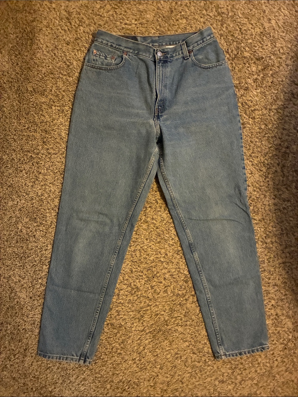 Vintage Levi’s 550 relaxed fit tapered leg jeans -Size 12